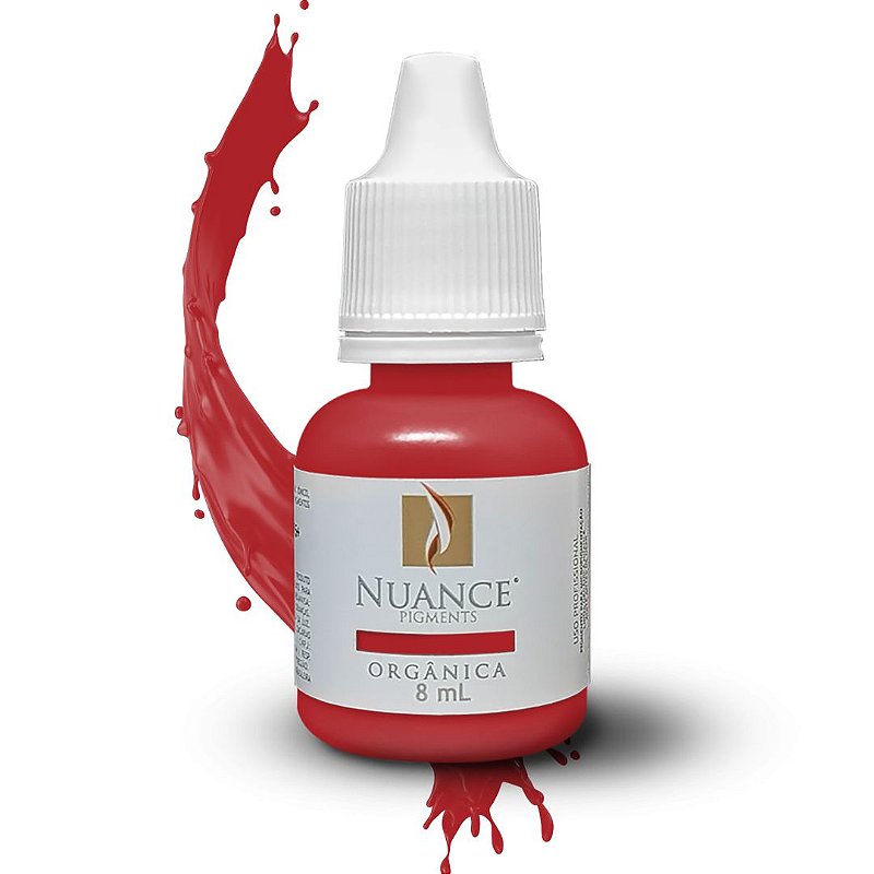 Nuance Pigment Organic JUNKET 8ml Tattoo Ink for Blush Lips and Tattoo Lips