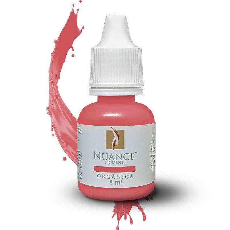 Nuance Pigment Organic IBERIS 8ml Tattoo Ink for Blush Lips and Tattoo Lips