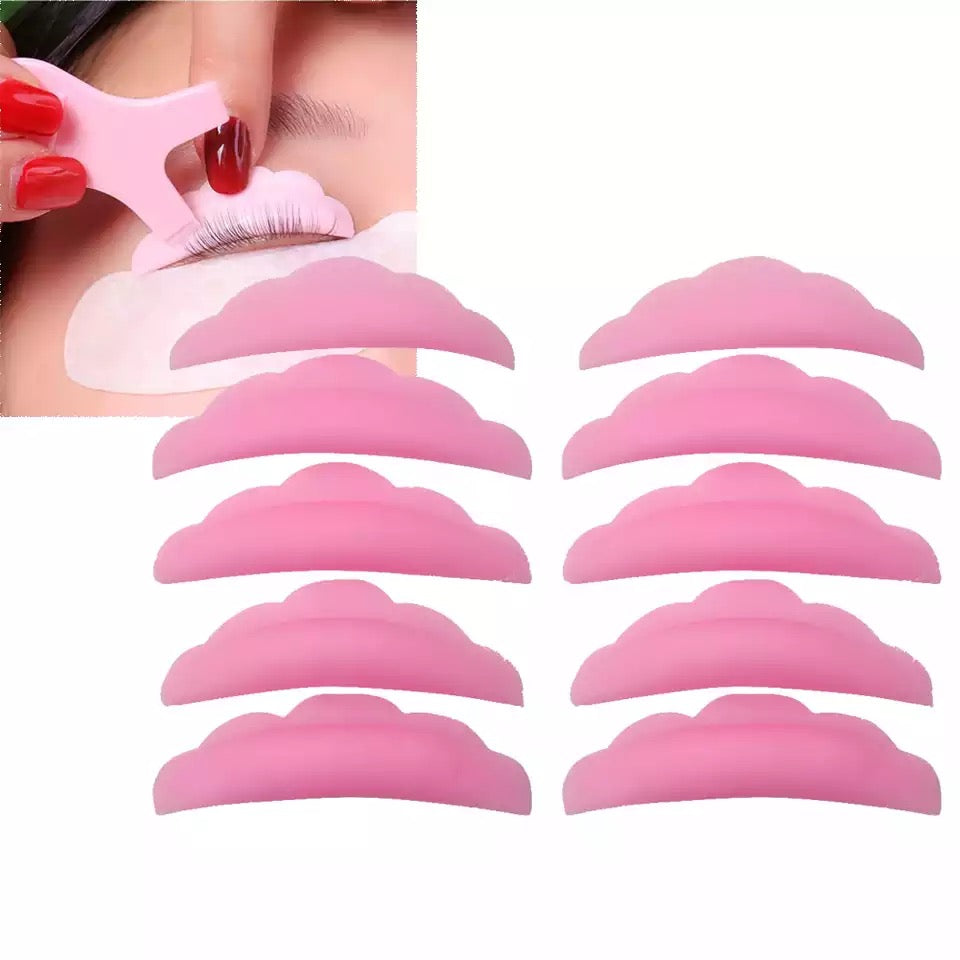 Moldes de Silicona Lifting de Pestañas (XS-XL)
