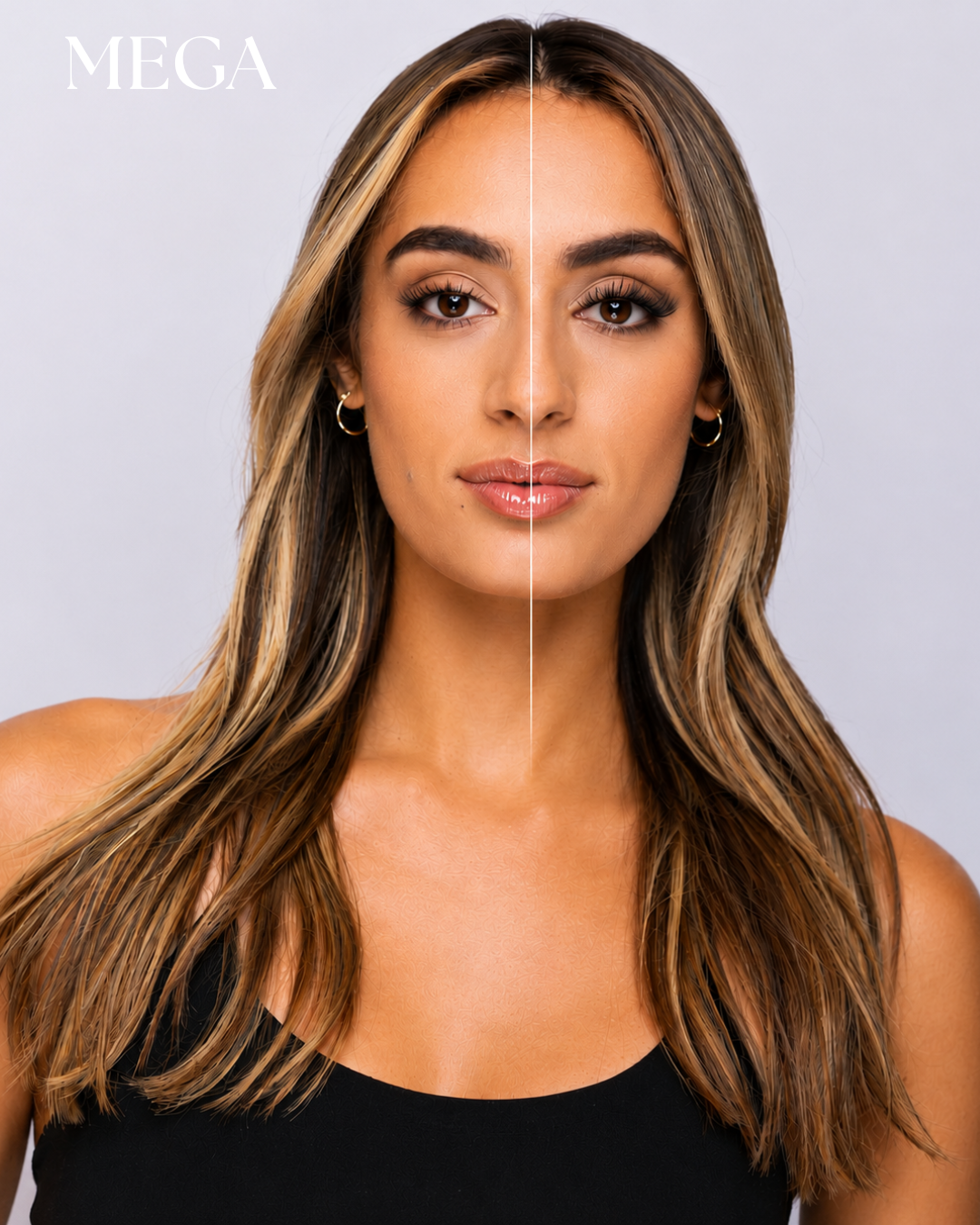LashFox MEGA Press-On Lashes Kit – No Glue Needed, DIY Lash Extensions, Wispy  Lashes, Reusable Natural Look, 5–12 Day Wear