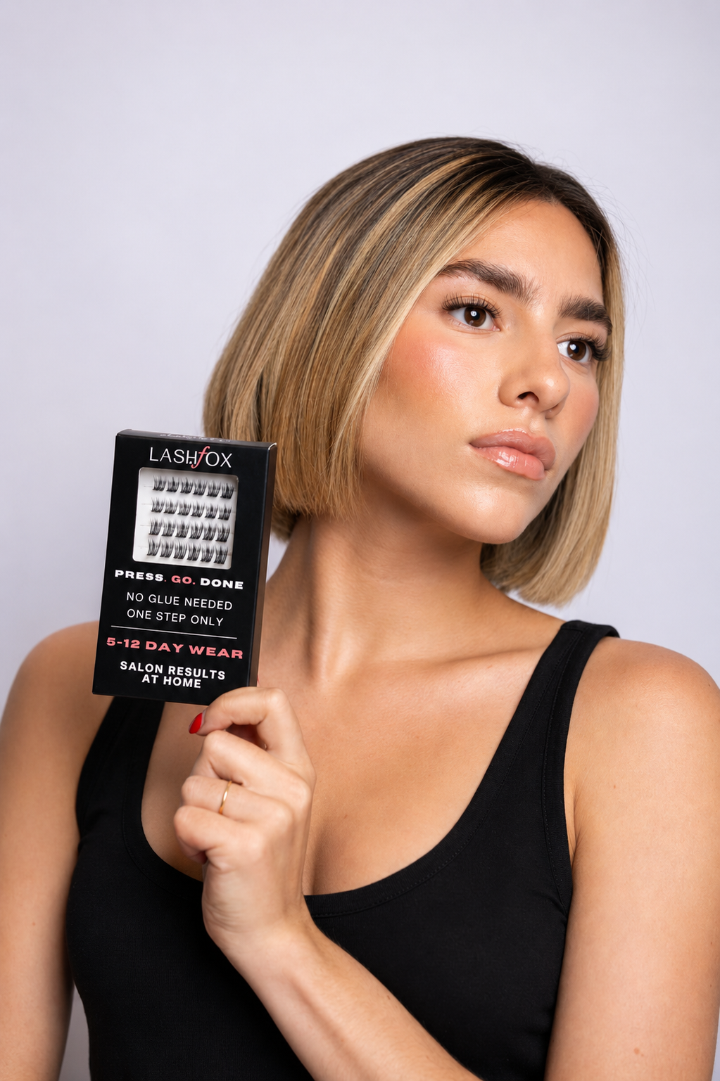 Classy Fox Lash Kit – No Glue Needed DIY Lashes | LashFox Black Lash Applicator
