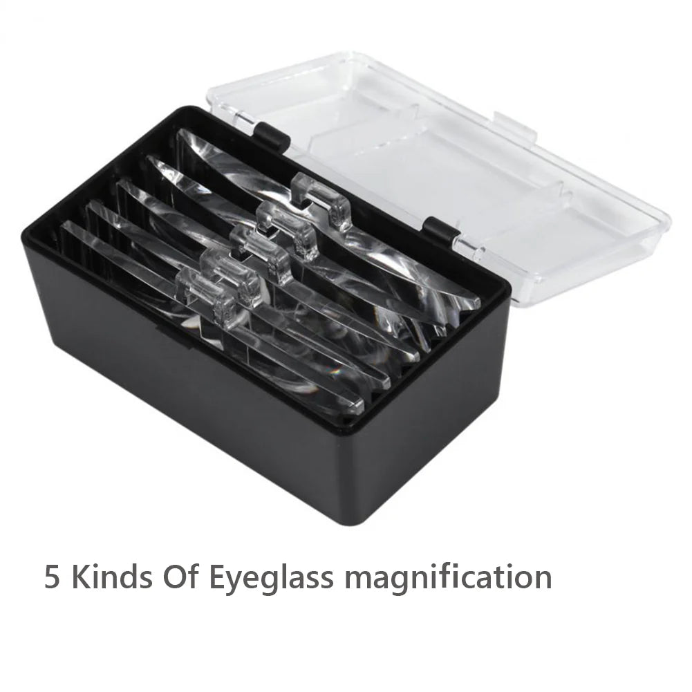 Magnifier Glasses with LED Lights / Lupas